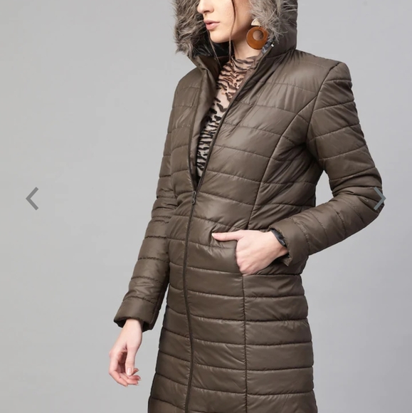 Long puffer jacket - Picture 3 of 8